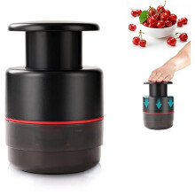 Pitter Tool Stainless Steel Pitter with Splatter Guard,for Cherries Olives and Fruits