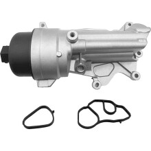 11427558521 Engine Oil Filter Housing for Clubman R55 R56 Cooper 2007-2014 11428643762 Oil Cooler Radiator