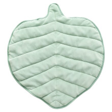 Cooling Mat/Pad/Blanket for Dogs & Cats Indoor - Fabric, Non-Gel, Leaf Shaped Pet Pad, Waterproof Summer Sleep Mat L