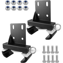 Soportes de Montaje Universales de Refuerzo Triangular Mejorados para Barras Transversales Aero/Oval, para SUV, Coches y Furgonetas