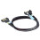 Cable Extensor MCIO 8I 74Pin Macho A MCIO 0.8M PCIE 5.0 74Pin Macho PCI-e 5.0  Cool  IO MCIO 1