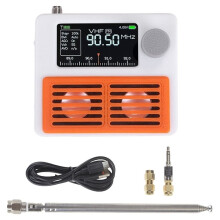 Si4732 Full Band Portable Stereo Radio Pro Version 1.9inch IPS Color Screen Multiband Audio Receiving Player Support SSB