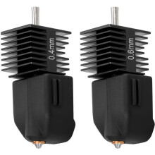 2 Stuks AD5X Hot End 0.4mm+0.6mm 3D Printer Onderdelen Geïntegreerde AD5X Nozzles Hotend Ad5x Accessoires