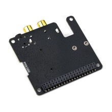 For Raspberry Pi 5 PCIe to M.2 NVME and PCM5122 I2S DAC HIFI Expansion Board Driver-Free Onboard 3.5mm Headphone Jack