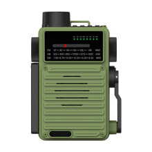 AM/FM/SW Radio Solar Hand Crank Generator Radio Portable Radio Emergencia LED Flashlight SOS Alarm Power Bank
