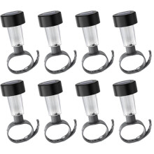 8PCS Solar Pool Light Waterproof LED for Swimming Pool Outdoor Pool Fence Decorative Accessories