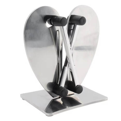 Knife Sharpener Self-Adjusting Sharpening Angle Solid Stainless Steel Kitchen Sharpening Tool Kitchen Accessories
