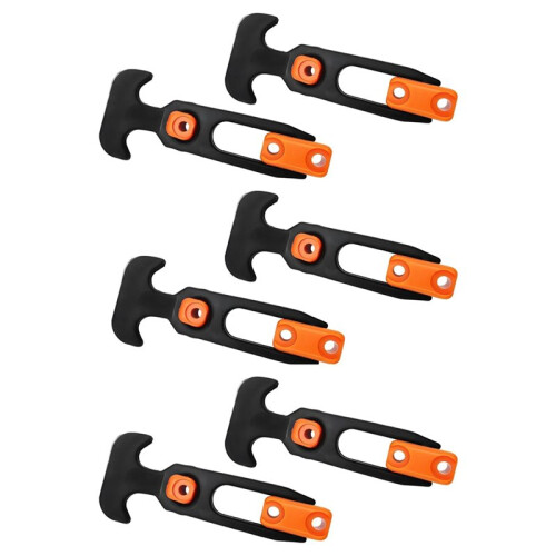 T-Handle Latches Rubber Draw Latches Toolbox Cooler Replacement 110mm Toolbox Lid Latches Boat Hatch Latches 6pcs