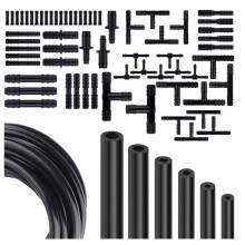 Multipurpose Vacuum Kit Silicone Vacuum Hose Automotive with Connectors, Replacement Hoses for Car Piping Systems