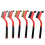 Small Wire Brush Set for Cleaning and Removing Rust From Holes, Contains 6 Brushes. 1
