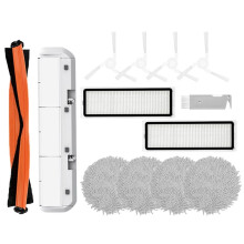 Passar för  Mijia Pro STYTJ06ZHM Robotdammsugare Huvud Sido Borste HEPA Filter Moppduk Reservdelar