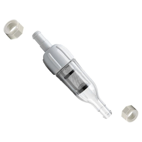 280 380 Pool Cleaner Filter Assembly 48-080 with 2 Feed Hose Nuts D15 Replacement for   in- Filter 1
