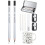 9 Pcs Underglaze Pencil Kits 2 Pcs Black Underglaze Pottery Pen for Decorating Under Ceramic Pottery Bisque Ware 1