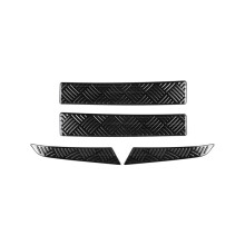 4 Stück Auto Frontstoßstangenlippe Frontgrillabdeckung Trim Karosseriedekorationskit für Jimny JB64 JB74 Auto Styling Zubehör