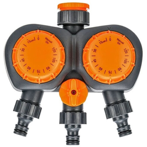 Mechanical Timer for 3/4" 1" Knob Type Watering Timer for Gardens and Irrigation System, for Lawn Drip Irrigation System