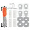 18Pcs Replacement Parts for  ROMO S/A/P, Vacuum Brush Filter Dust Bag Mop Accessory Set 1