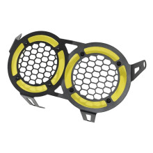 Motorcycle Front Headlight Protector Cover Light Grille Guard for Desert X 2022-2024 Accessories