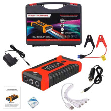Portable Car Battery Auto Jump Petrol Car Emergency Booster Start Power Supply for Cars EU Plug