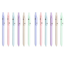 12 St 0,5 mm Bläckpennor, Snabbtorkande Medium Point Släta Skrivpennor, Retraktabla Söta Pennor för Journalföring och Anteckningar