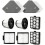 Filter Replacement Compatible for  IW4624, IW4625, IW4626 Detect Pro Auto-Empty System Vacuum, Reusable, Plastic 1
