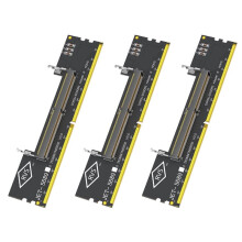 3pcs Laptop DDR5 RAM to SO DDR5 U-DIMM Desktop Adapter Card Memory Tester SO DDR5 to DDR5 U-DIMM Converter