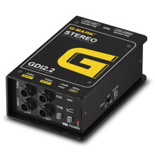 G-MARK Direct Box DI2.2 DI Direct Box Two-Channel Passive Direct Box for Keyboard, Acoustic and Electric Guitar Studio Audio