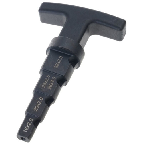 Pipe Deburring Tool Internal Pipe Chamfer Tool 4-in-1 Multi-Layer for 16-32mm Metal Waterproofing Pipe Smoothing