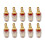 10pcs 4mm Crystal Binding Post Banana Plug Socket Connectors Gold Plated Audio Post Mounts A 1
