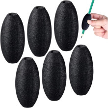 6pcs Adult Writing Aid Trainer, Foam Egg-Shaped Pen Sleeves, Pen Sleeves for Writing or Drawing, Ambidextrous