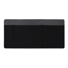 Self-Adhesive Cloth Storage Bag for Mouse, Notebook, Data Cable, and Hard Disk Computer Accessories Black