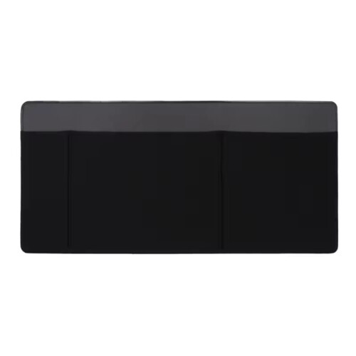 Self-Adhesive Cloth Storage Bag for Mouse, Notebook, Data Cable, and Hard Disk Computer Accessories Black