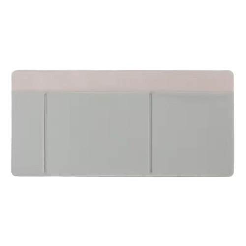 Self-Adhesive Cloth Storage Bag for Mouse, Notebook, Data Cable, and Hard Disk Computer Accessories Grey