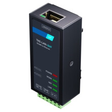 DIN Rail Serial Server, 1-Port RS485, TCP/UDP/MQTT, Modbus RTU-TCP Bridge, -40-+85C, 5-36V