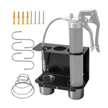 Grease Gun Holder, Grease Gun Garage Organizer Wall Mount for Organizer Workshop/Shop/Garage Storage Racks