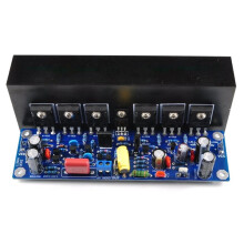 L150W Amplifier, 6 Pieces 200W MOSFET Per Channel Field-Effect Transistor Finished Board for DIY Speaker with Radiator