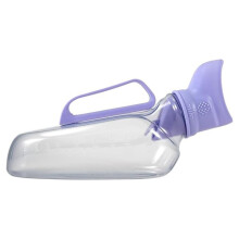Female Urinal 40oz, Leak-Proof Urine Bottle with Handle for Bedside and Nighttime Use,Portable Pee Bottle for Car Travel