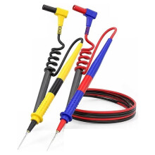 W9 Ultra Låg Resistans Multimeter Testledningar Prober Titanlegeringstips för Telefon Moderkort Reparation Kabelverktyg