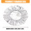 Kitchen Dish Covers for Fruit Service, Bowls, and Plates-20Pcs 6