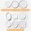 Kitchen Dish Covers for Fruit Service, Bowls, and Plates-20Pcs 11