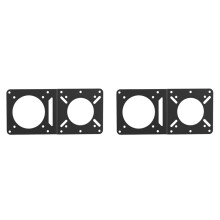 2X VESA Mount Adapter Extender Plate for Monitor Mounting PC -Host Hanging Bracket PC Monitor VESA Holder
