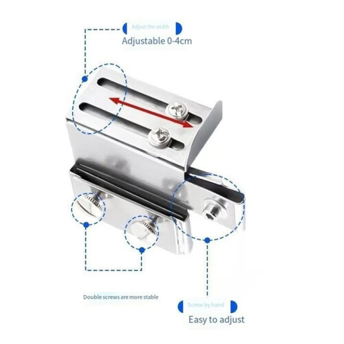 Adjustable Elastic Band Tool for Overlock Machines - Wide  Sealing Machine Accessories