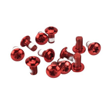 12 Bulloni Torx T25 M5x10mm In Acciaio Inossidabile per Rotore del Freno A Disco Della Bicicletta, Viti di Fissaggio per Bici da Strada e Mountain