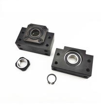 BK20 BF20 Ballscrew Support Units Kit Heavy Duty Ballscrew End Bearings Blocks with Locknut Snap Ring for CNC Router