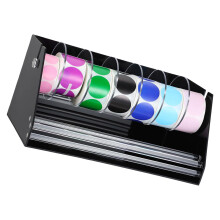 Support distributeur d'étiquettes en acrylique, support de-C
