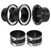 Kit di Raccolta Polvere Magnetico per Aspiratori da Falegnameria con Tubo Flessibile da 4", Collettore di Polvere Magnetico A Connessione Rapida da