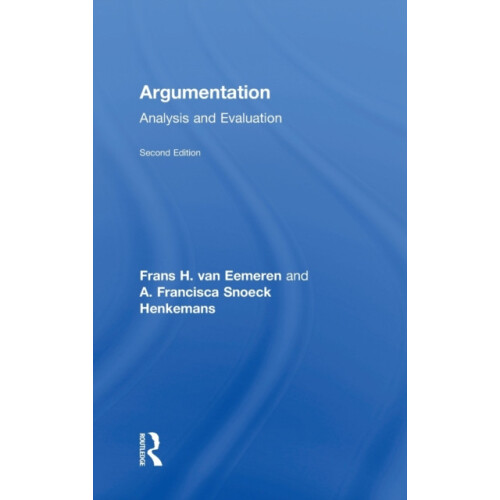 Argumentation Analysis and Evaluation by Frans H. van Eemeren Hardcove