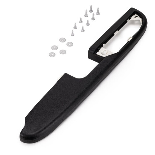 25780114 Left Driver Side Door Panel with Release Handle Above Armrest 28In for Chevy Silverado,  Sierra Yukon