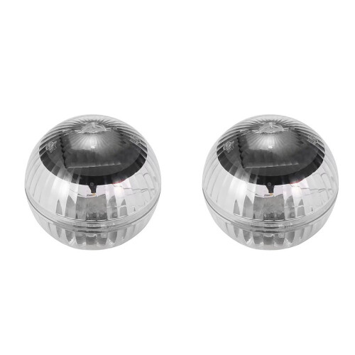 2X Solar Floating Pool Light Waterproof Colorful LED Solar Glow  Lamp