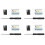 4X TMC2209 V4.0 Stepper Motor Driver Quiet Operation for 3D Printers, 5.5-28V 2.8A with Heatsink, Enhanced Microsteps 1