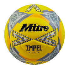 (4, Yellow/Black/Grey) Mitre Impel Evo Football